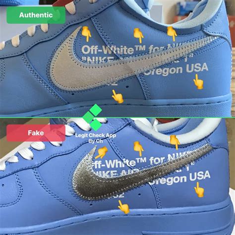 off-white nike air force 1 mca fakes|nike af1 off white mca.